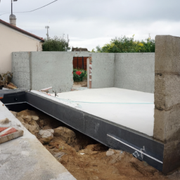 Agrandissement terrasse pour jardin suspendu Le Plessis-Trevise